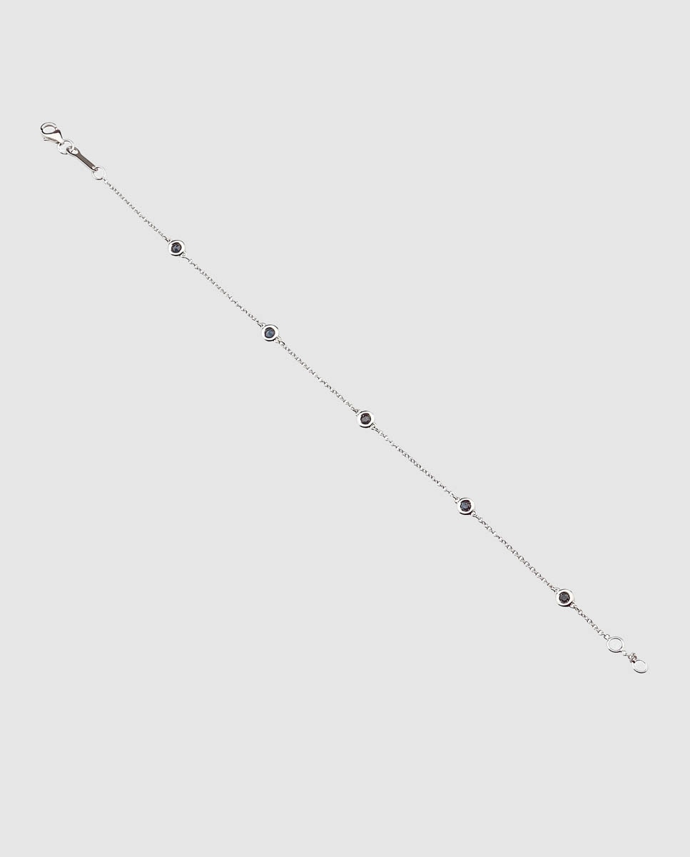 Imagen 2 de Pulsera El Corte Inglés de oro y zafiros - Azul Azul