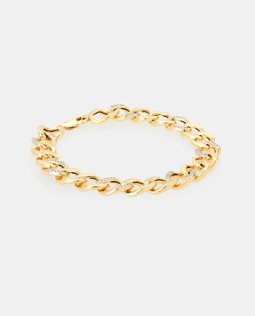 Pulsera de oro y diamantes