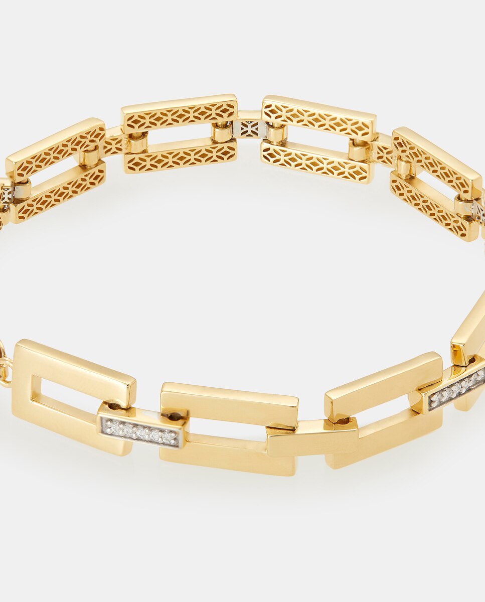 Pulsera de oro y diamantes - El Corte Inglés - Blanco Blanco-2