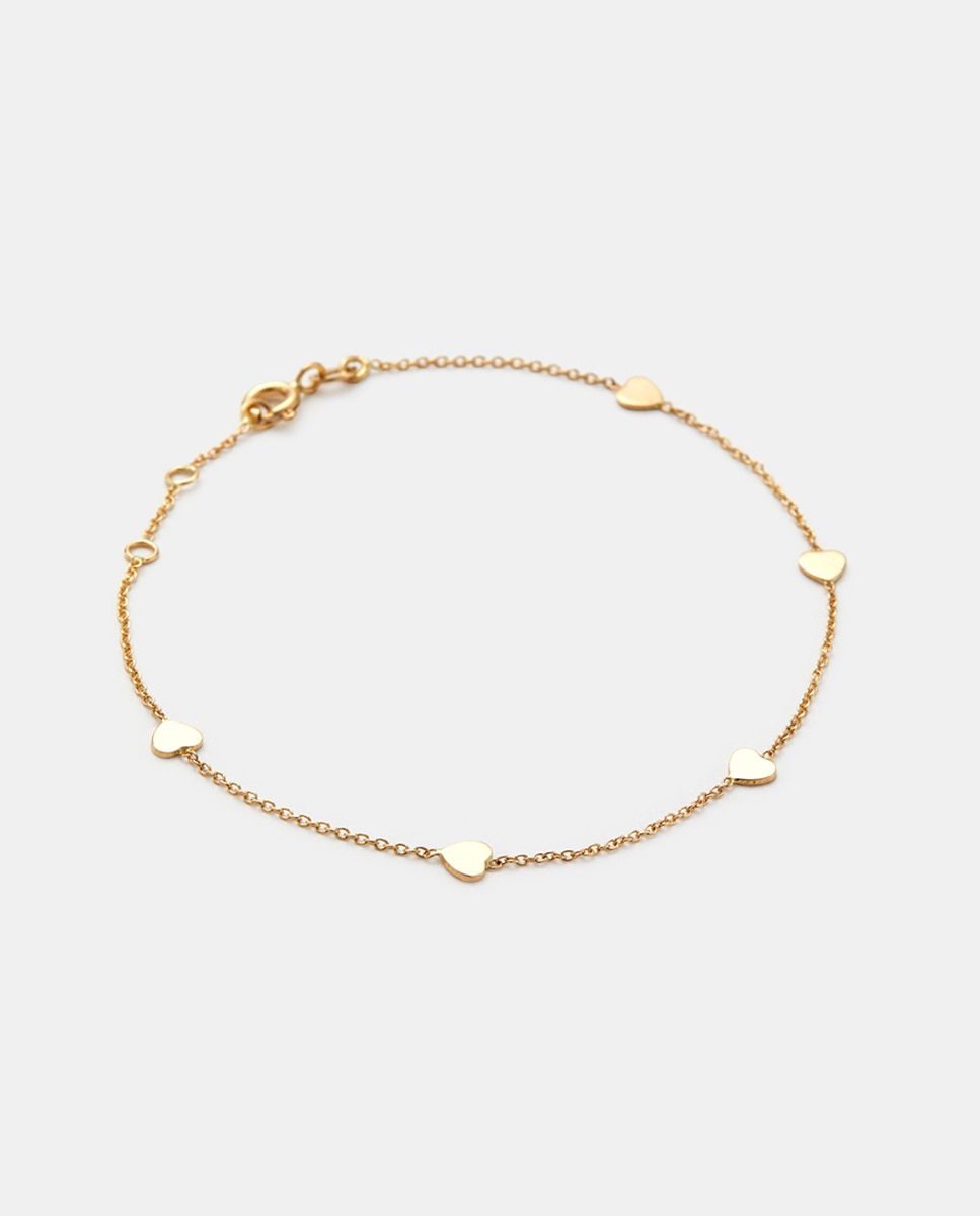 Pulsera Corazón de - El Corte Inglés - Oro Oro-1