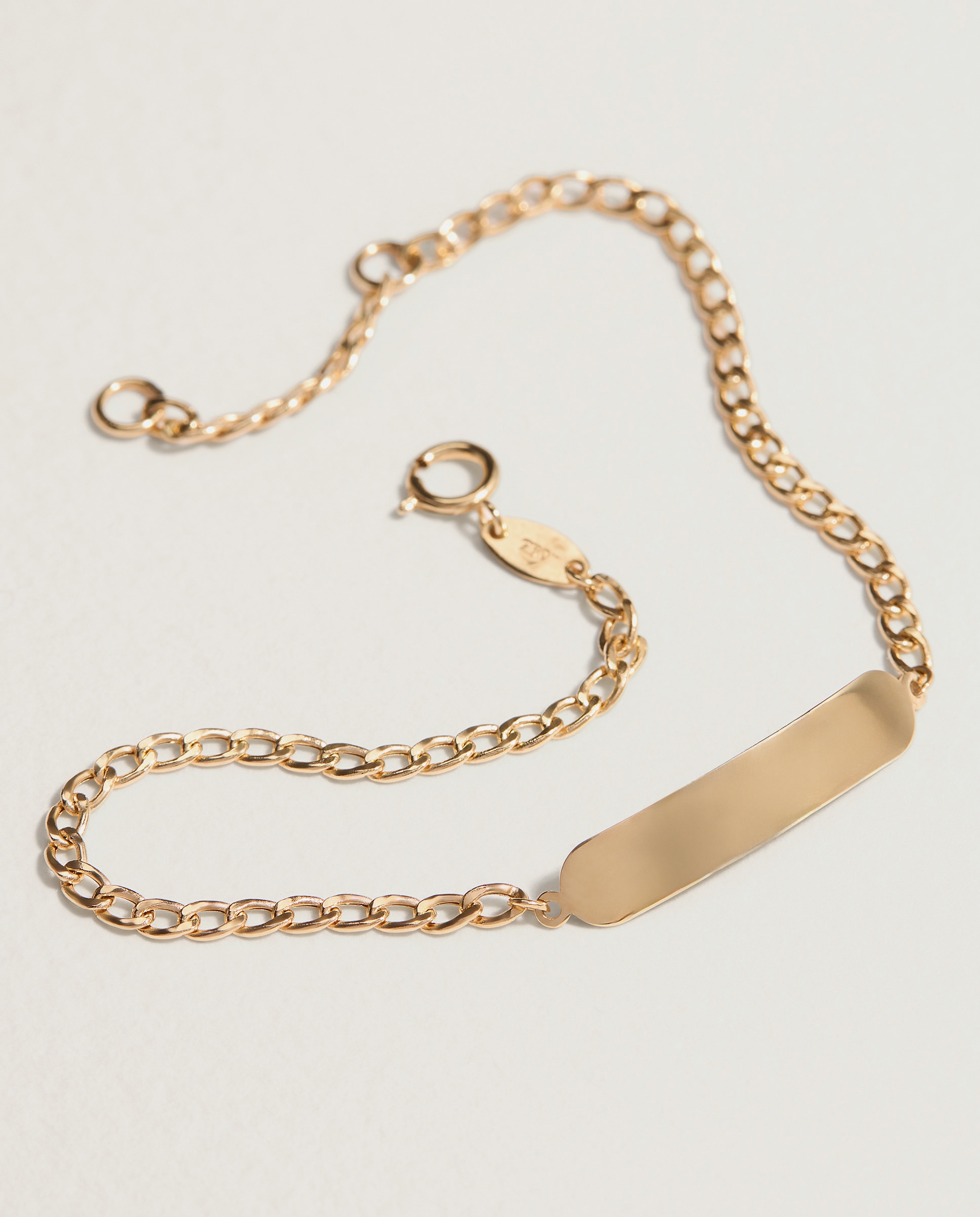 Pulsera de con placa - El Corte Inglés - Oro Oro-3
