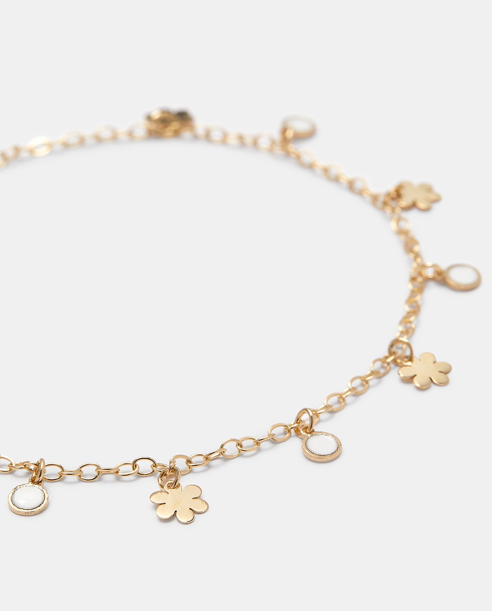 Pulsera de niña de oro y esmalte - El Corte Inglés - Blanco Blanco-2