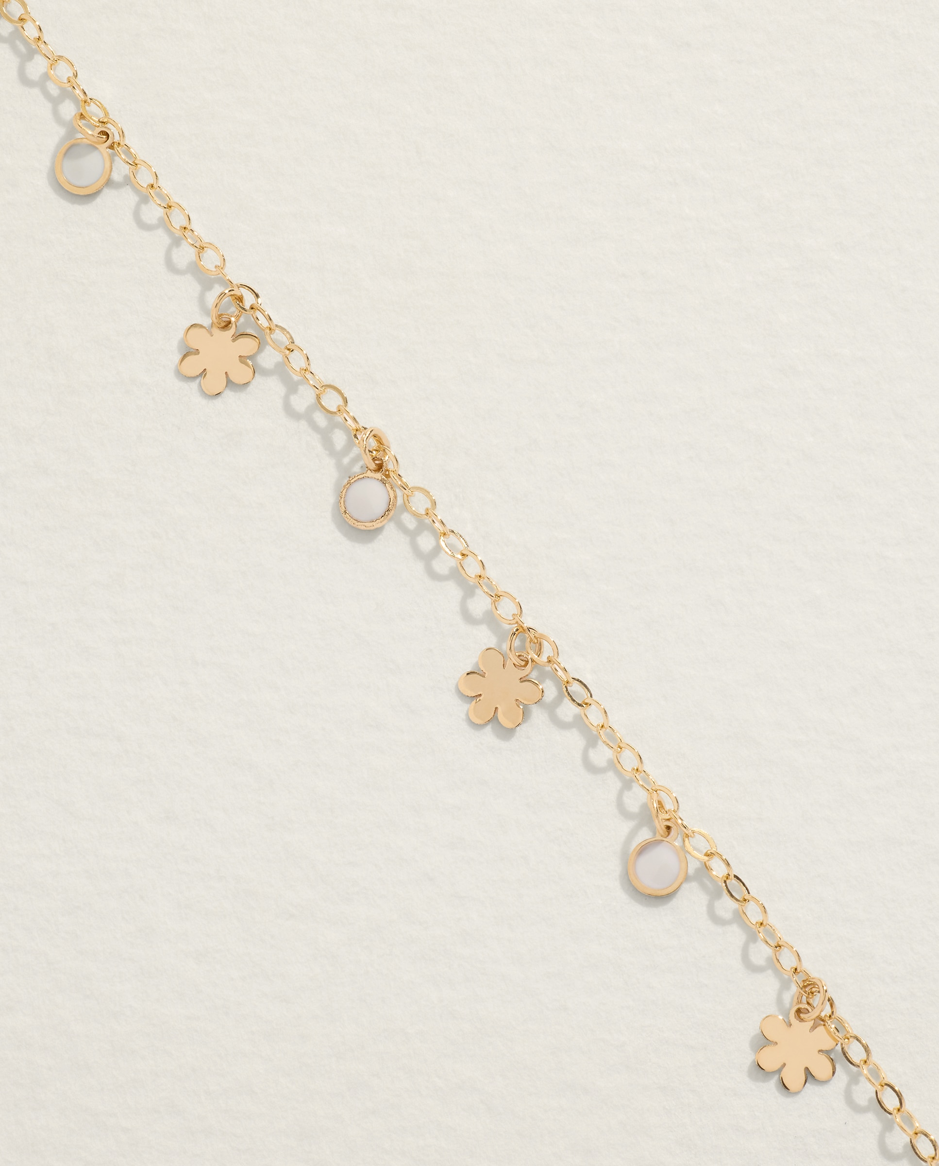Pulsera de niña de oro y esmalte - El Corte Inglés - Blanco Blanco-3