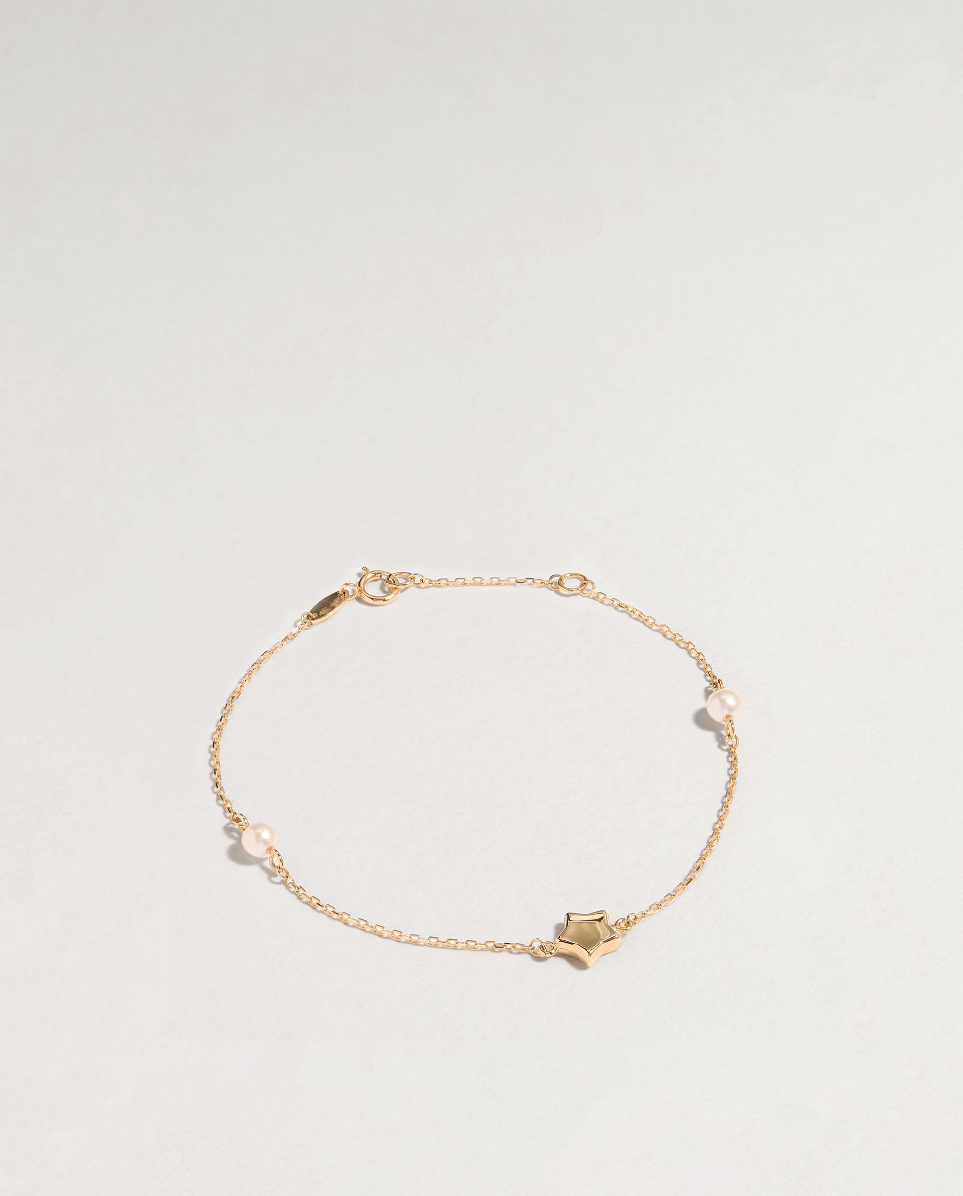 Imagen 0 de Pulsera niña El Corte Inglés de oro y perlas 390 Oro