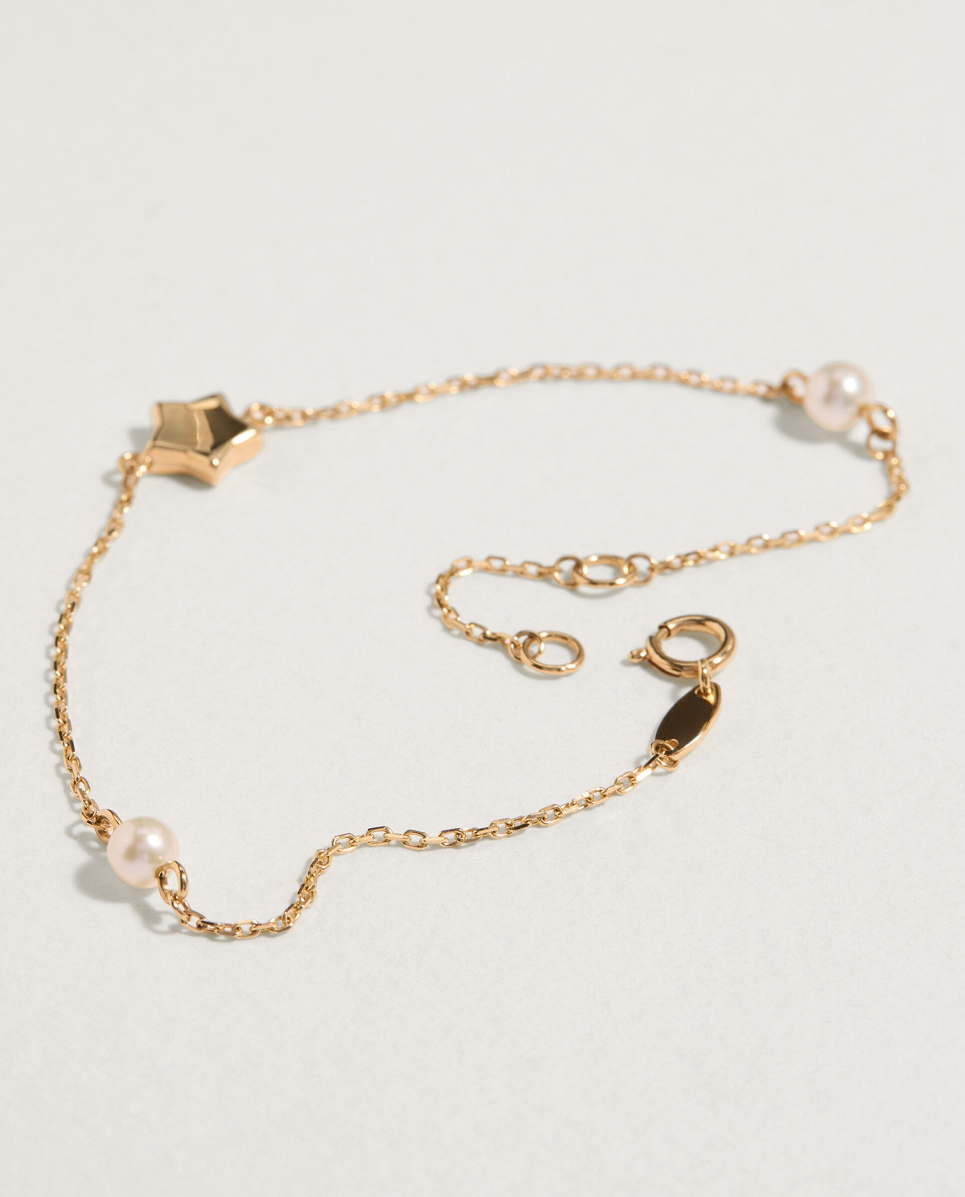 Pulsera niña El Corte Inglés de oro y perlas - 390 Oro 390 Oro-2