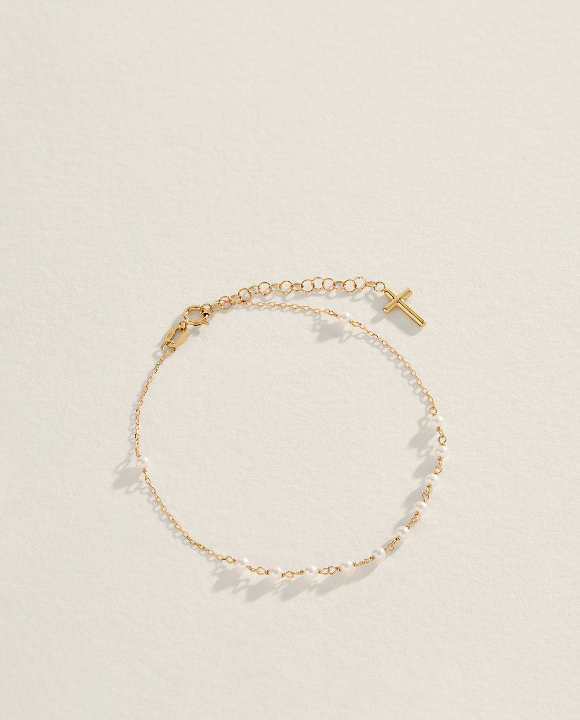 Imagen 0 de Pulsera de niña el corte ingles de oro con perlas 390 Oro