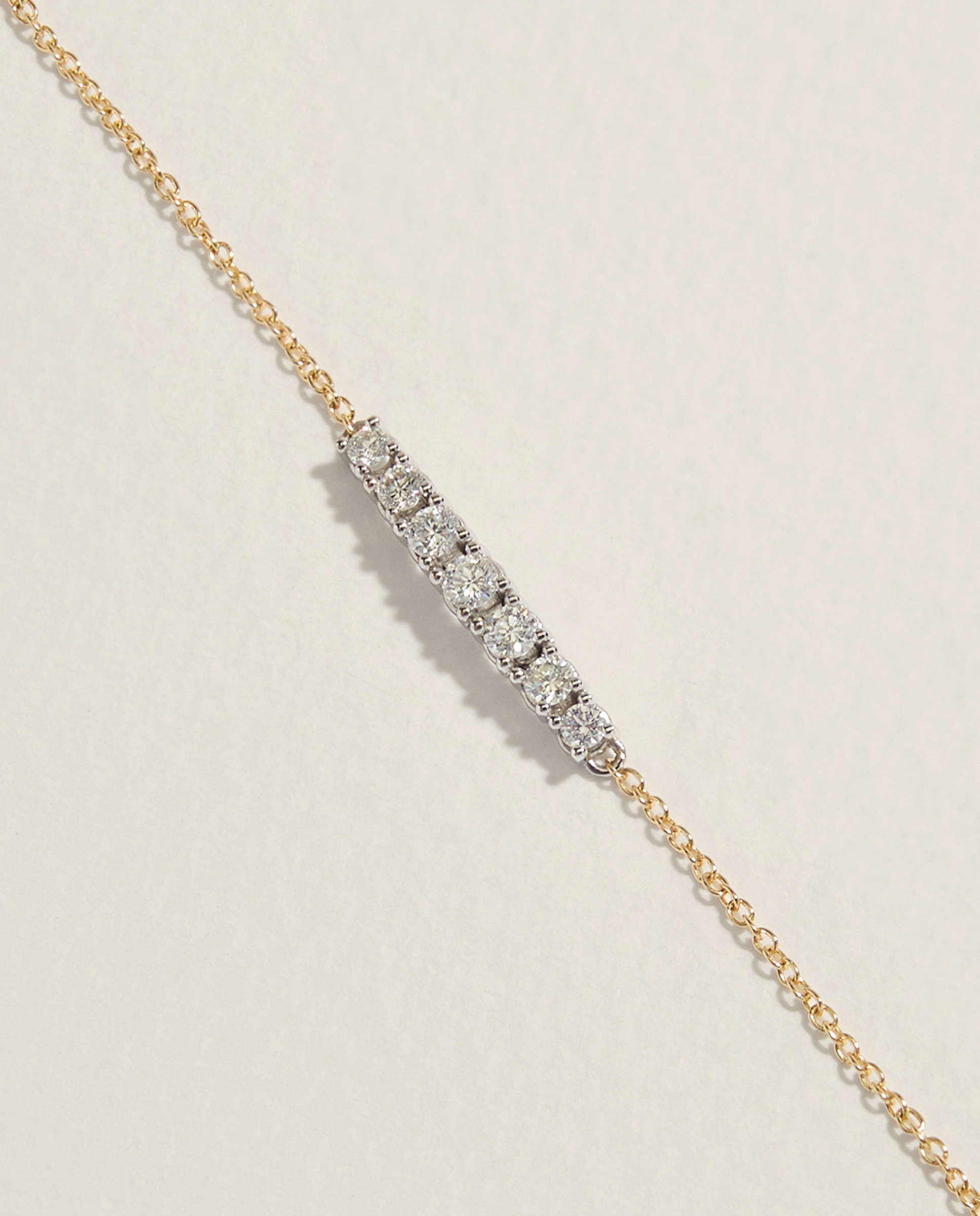Imagen 2 de Pulsera bicolor de 18k con diamantes en talla brillante con un peso total de 0,35ct - El Corte Inglés - Multicolor Multicolor