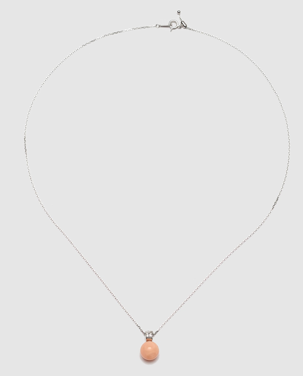 Colgante de oro con brillante y bola de El Corte Inglés - Coral Coral-1