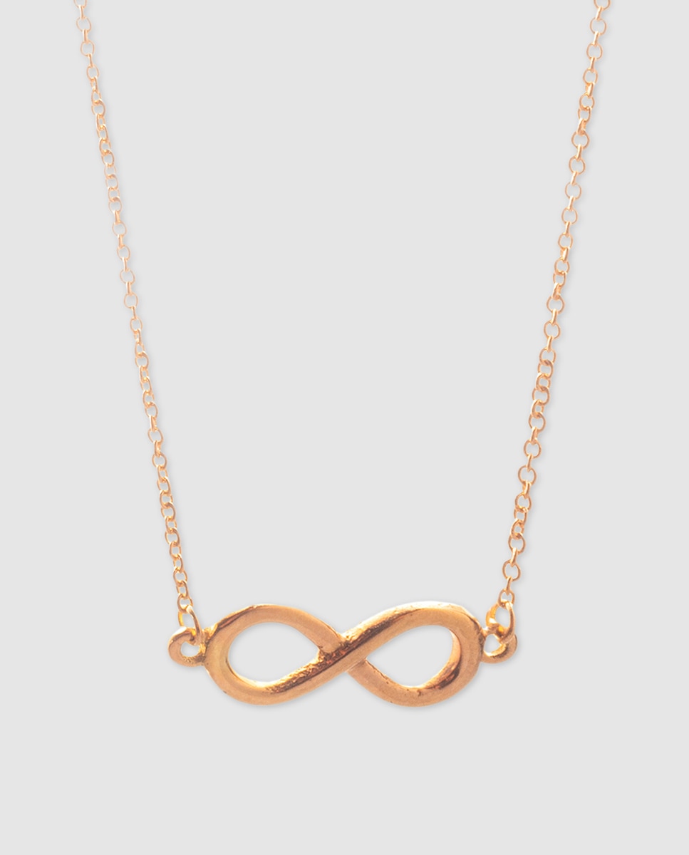 El Corte Inglés - Collar El Corte Inglés Essential Infinito de oro rosa.