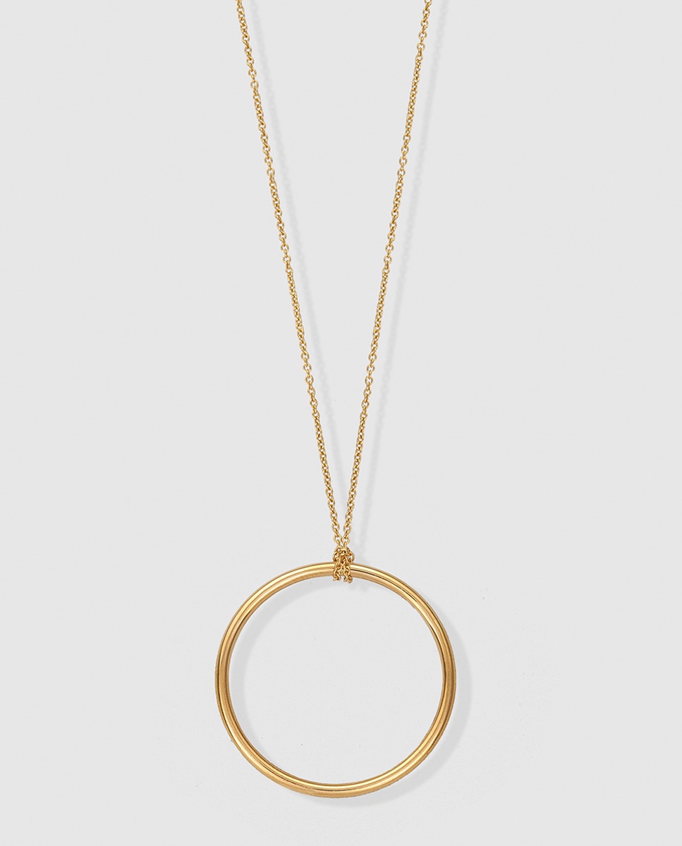 Colgante aro de oro amarillo El Corte Inglés - Oro Oro-1