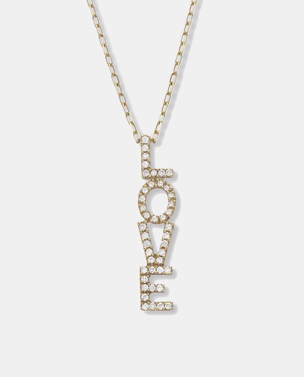 Colgante Mio de oro y diamantes - El Corte Inglés - Blanco Blanco-1