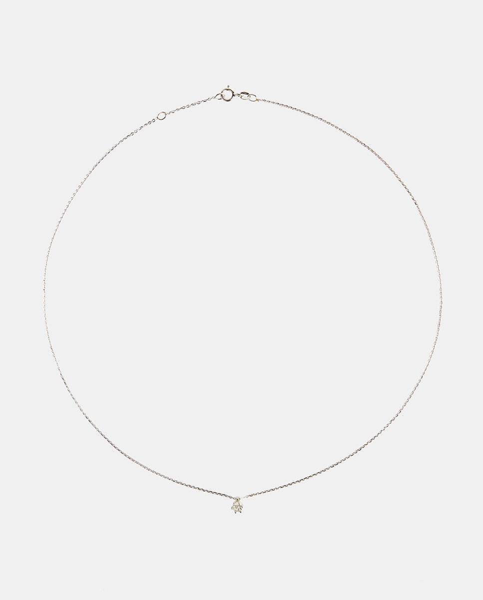 Colgante de oro y diamantes Blanco El Corte Inglés Blanco-1