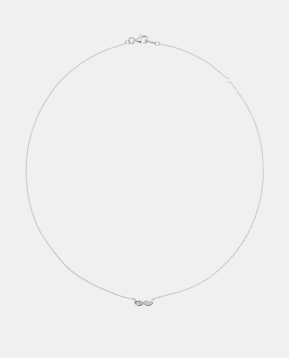 Collar de oro con diamantes - El Corte Inglés - Blanco Blanco-2