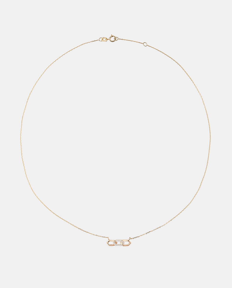Colgante de oro y diamantes - El Corte Inglés - Blanco Blanco-2