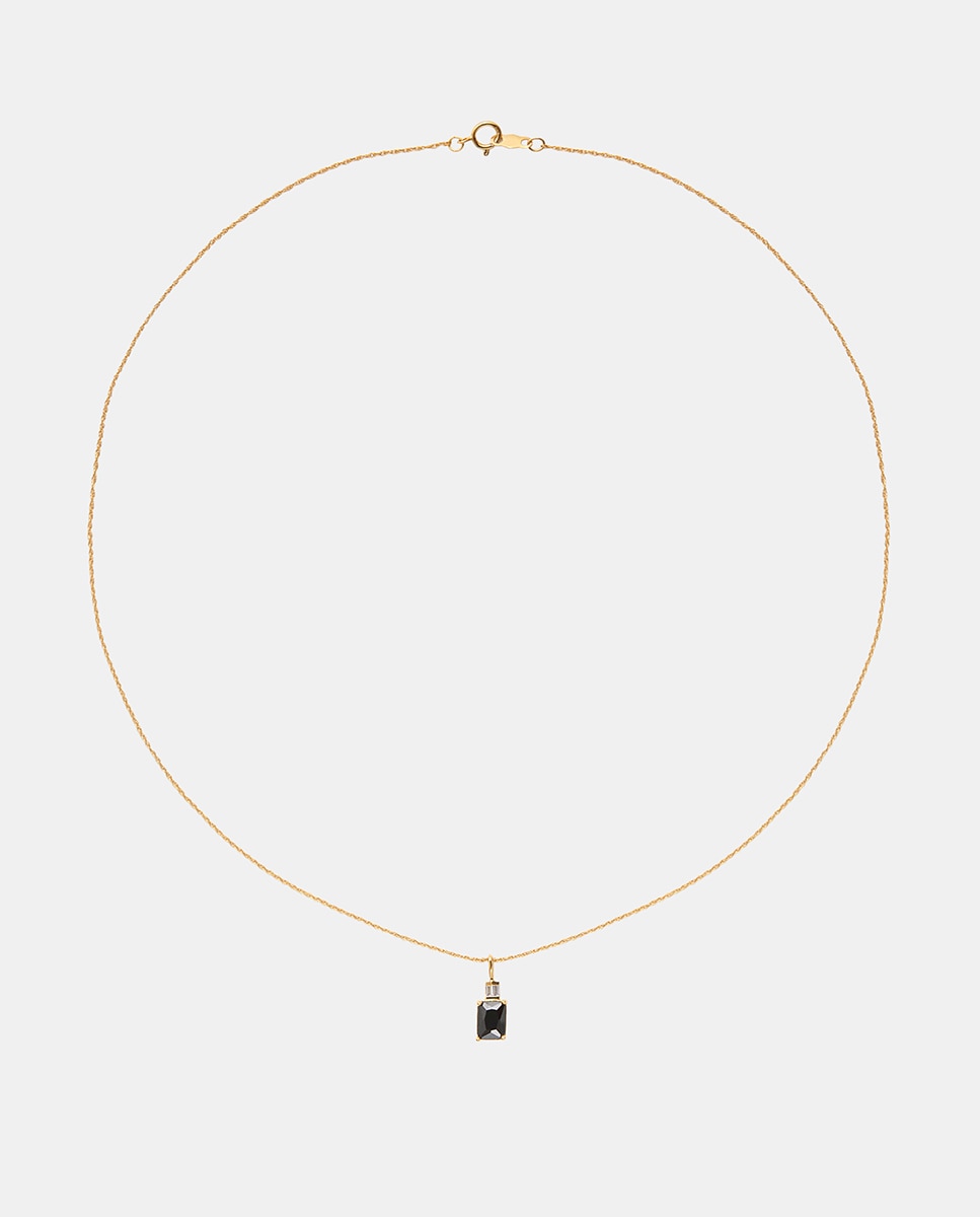 Colgante de oro, diamante y espinela - El Corte Inglés - Negro Negro-2
