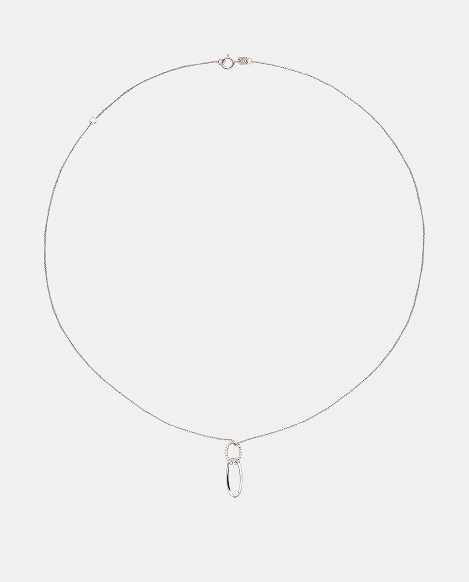 Colgante de oro y diamantes - El Corte Inglés - Blanco Blanco-2