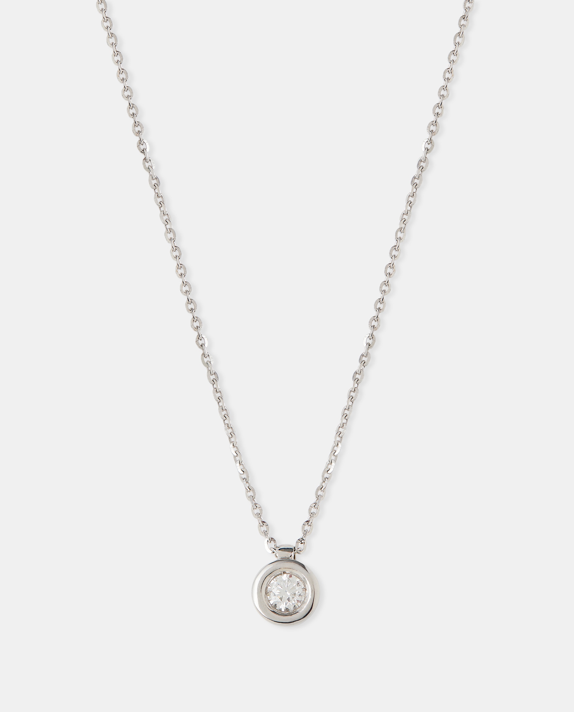 Colgante de oro y diamantes - El Corte Inglés - Blanco Blanco-1