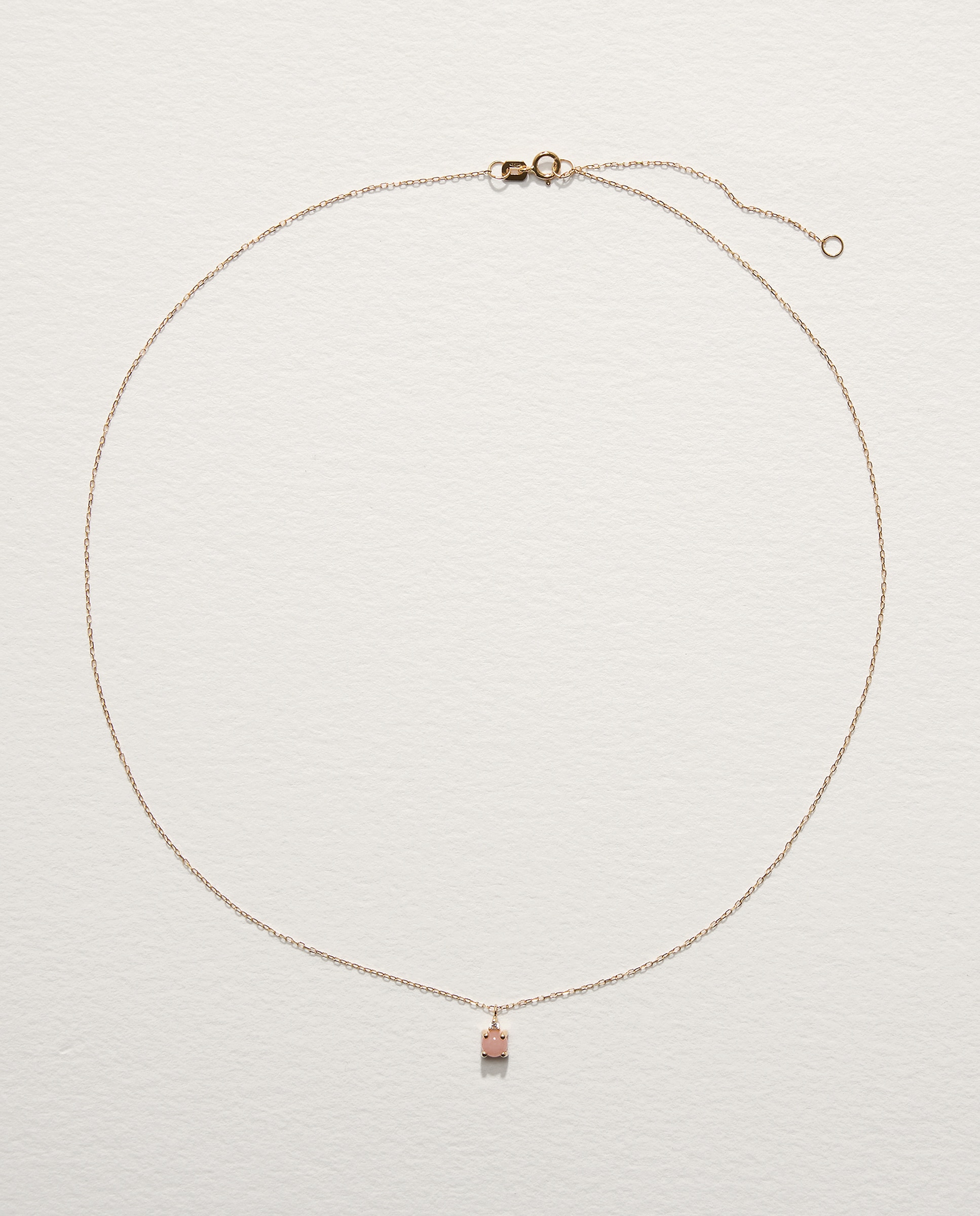 Colgante niña El Corte Inglés de oro y opalo rosa - 390 Oro 390 Oro-2