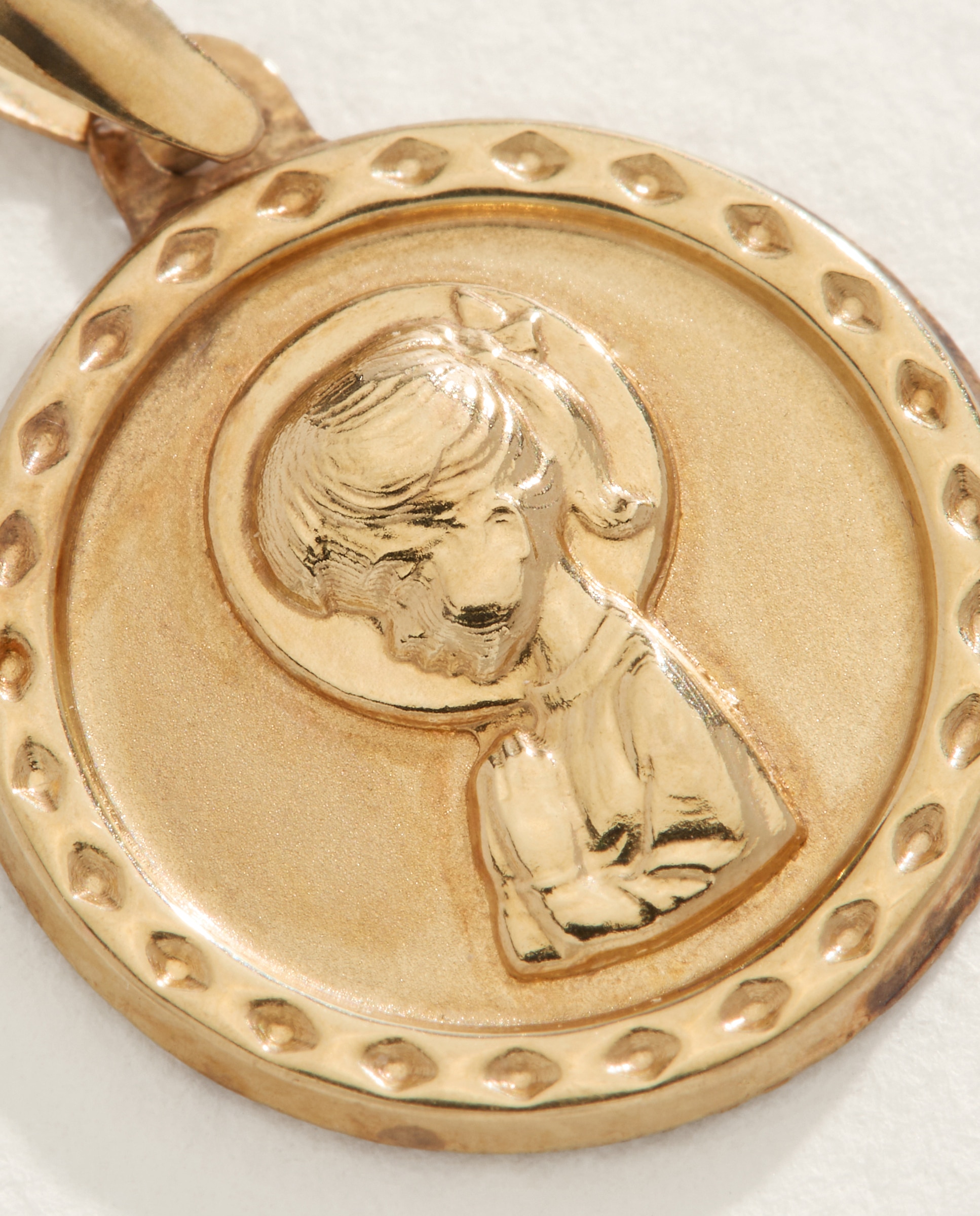 Medalla de oro virgen niña - El Corte Inglés - 390 Oro 390 Oro-2