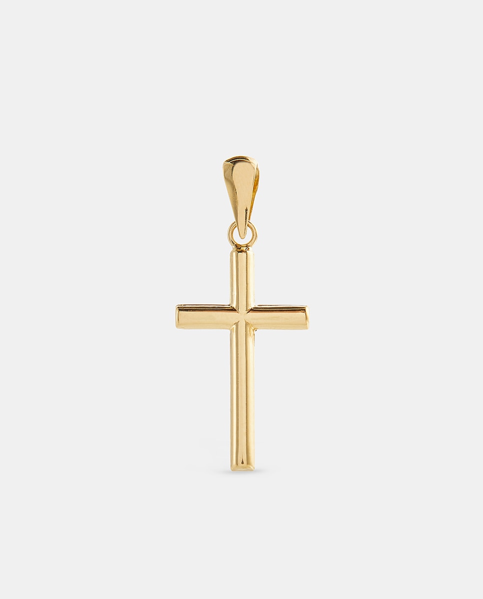 Colgante Cruz oro amarillo - El Corte Inglés - Oro Oro-1