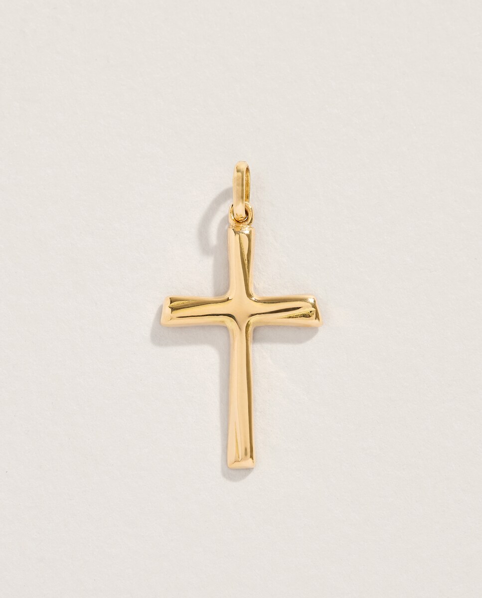 Colgante de niña El Corte Inglés Cruz de oro Oro-1
