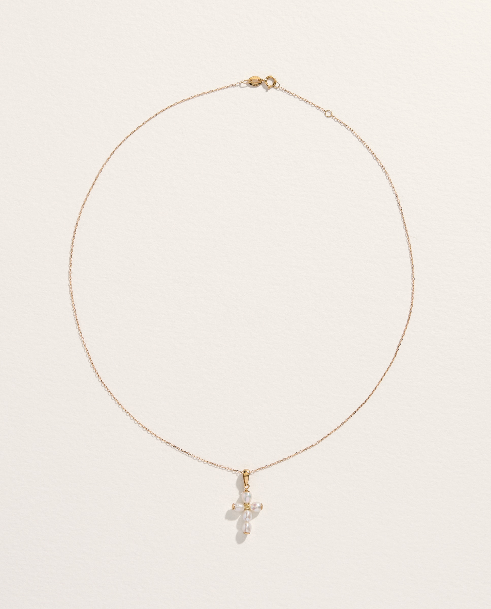 Cruz niña El Corte Inglés de oro y perlas - 390 Oro 390 Oro-2