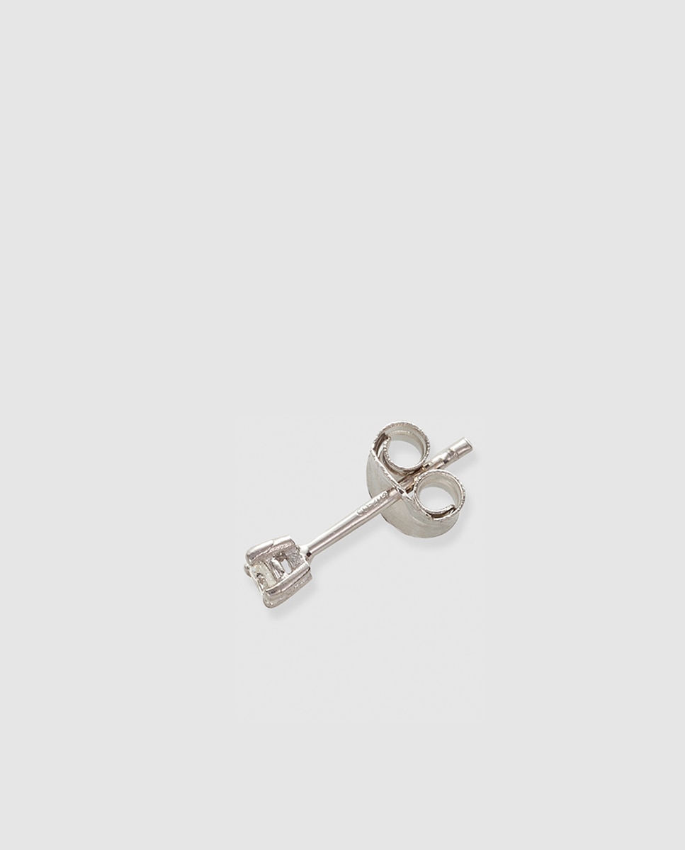 Imagen 2 de Pendiente Piercing de oro y diamante - El Corte Inglés - Blanco Blanco