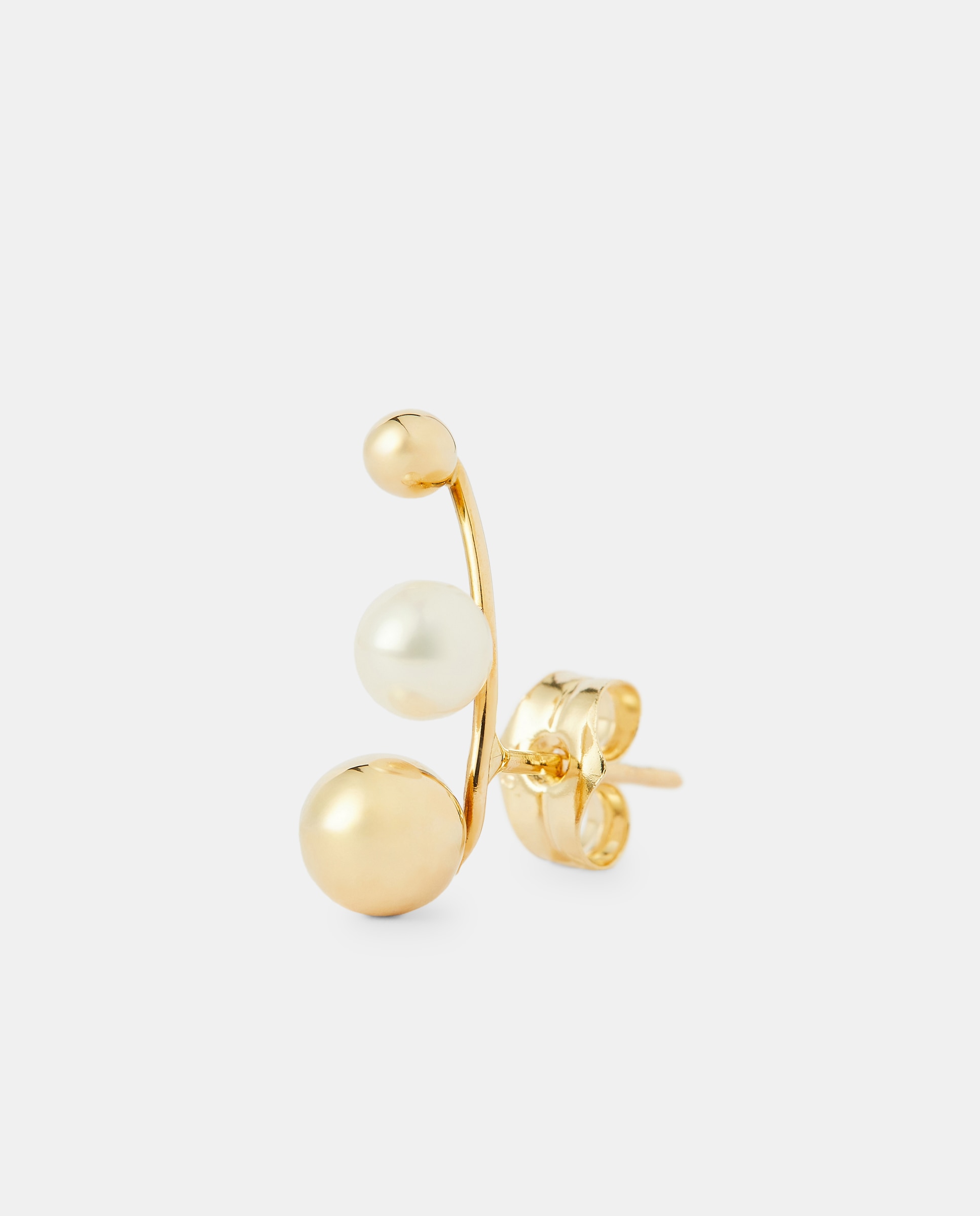 El Corte Inglés - Piercing individual izquierdo de oro y perla.
