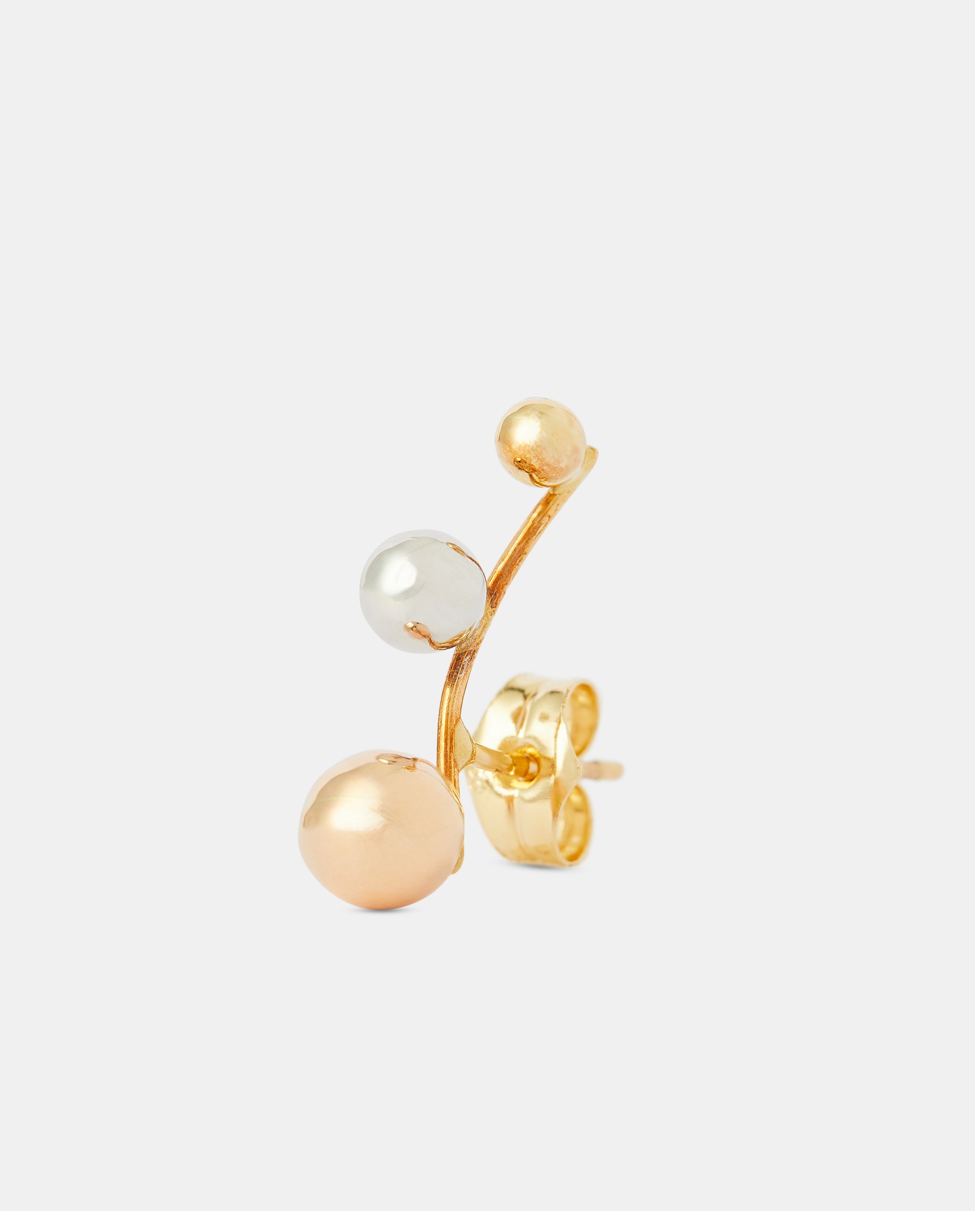 El Corte Inglés - Piercing individual derecho de oro tricolor.
