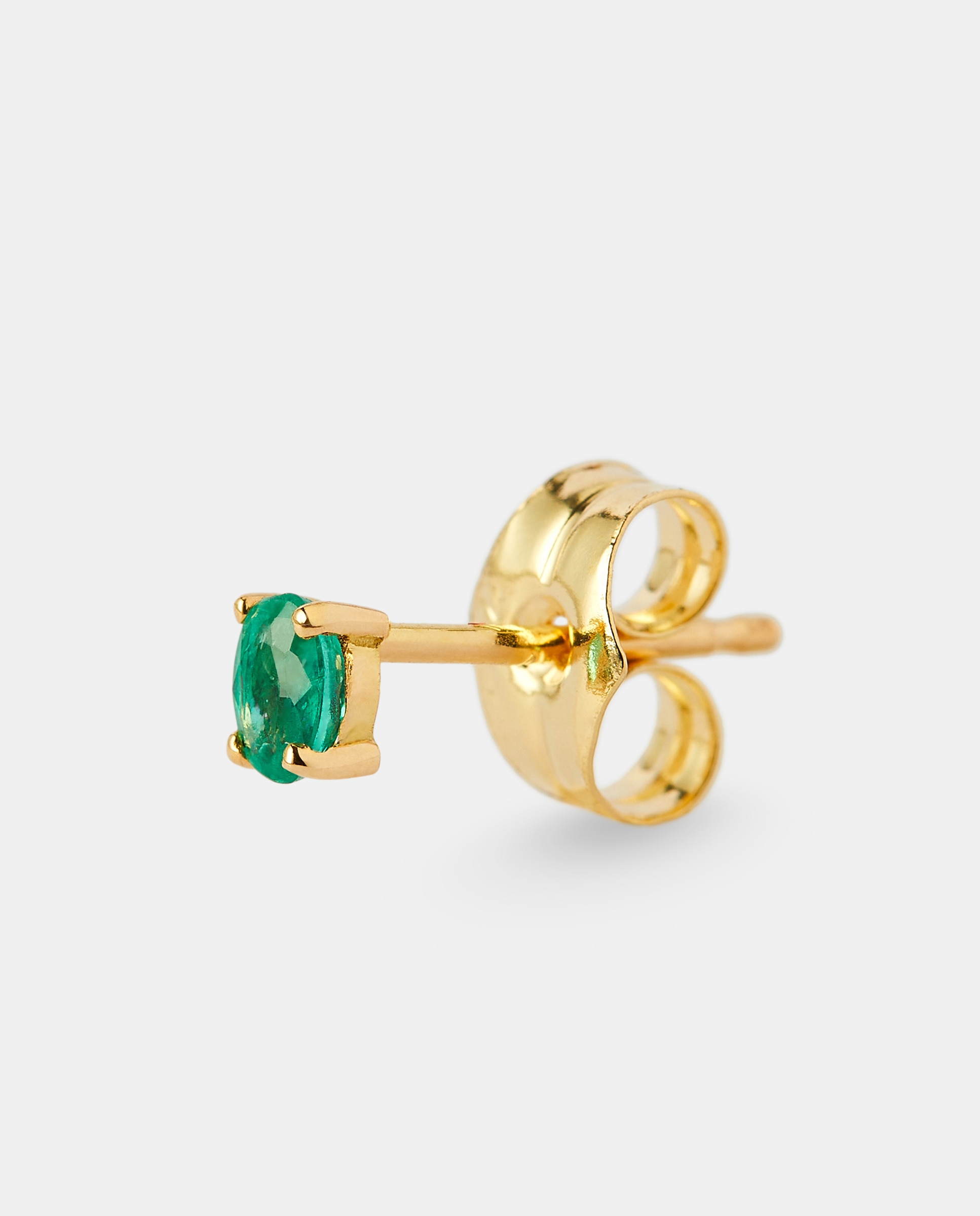 El Corte Inglés - Piercing individual de oro y esmeralda.