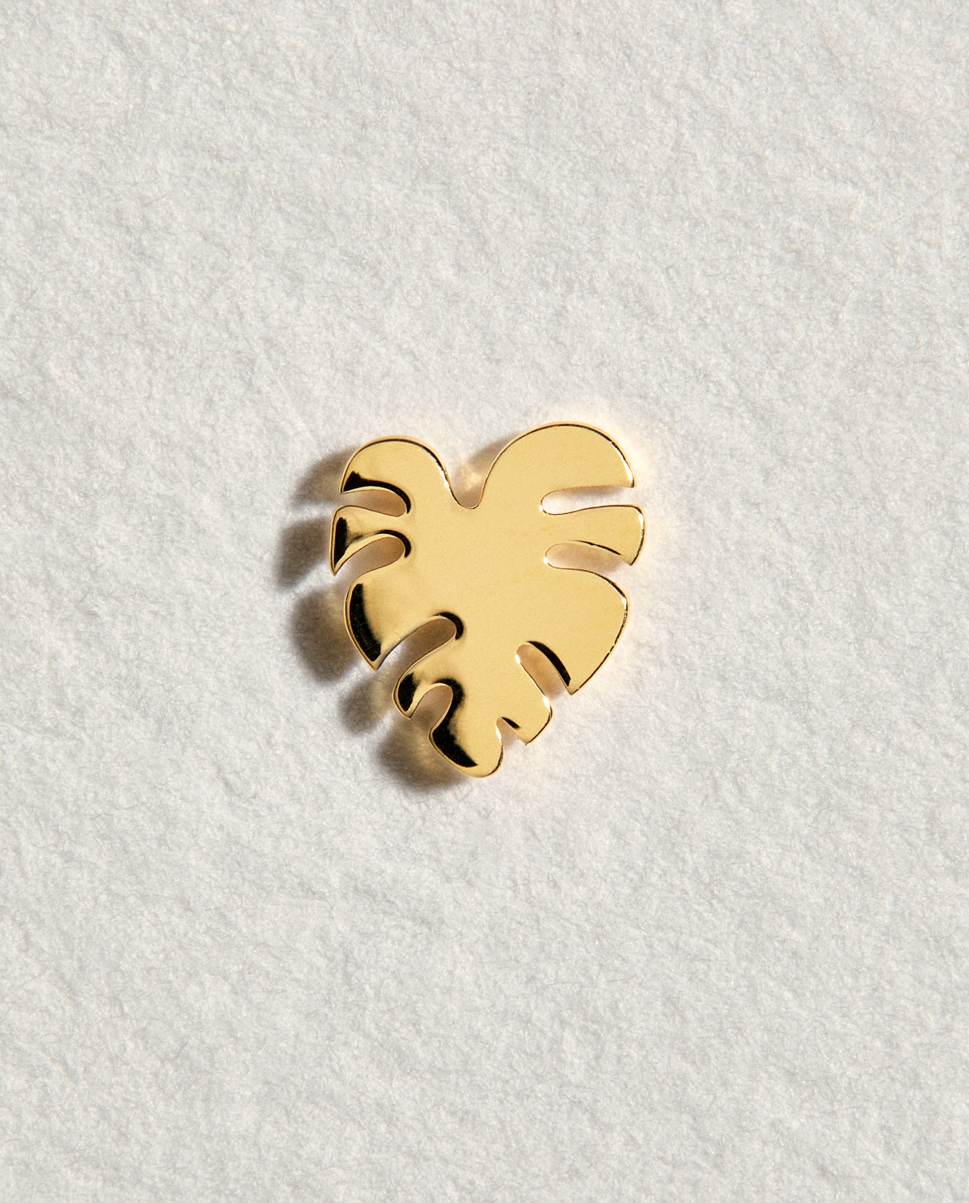 Pendiente individual Hoja de oro - El Corte Inglés - Dorado Dorado-1