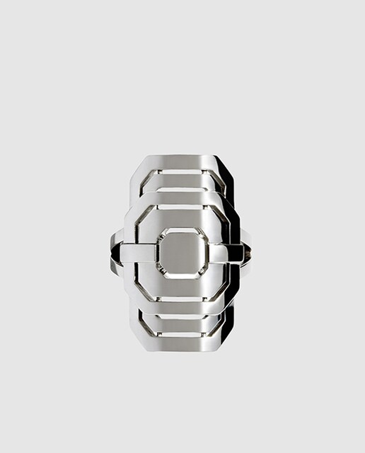 Imagen 0 de Anillo My Way de plata con relieve