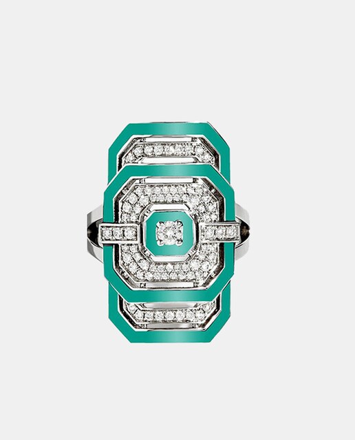 Imagen 0 de Anillo My Way de plata y diamantes