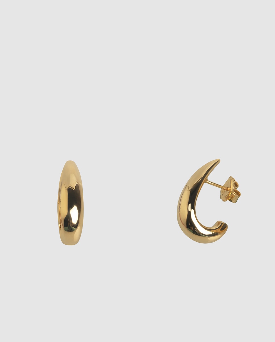 El Corte Inglés - Pendientes Black & White de oro.