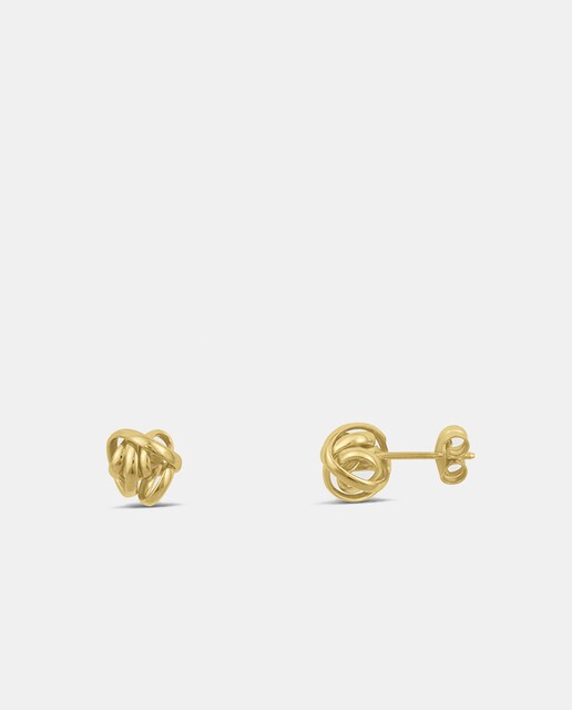 Pendientes Nudo de oro amarillo