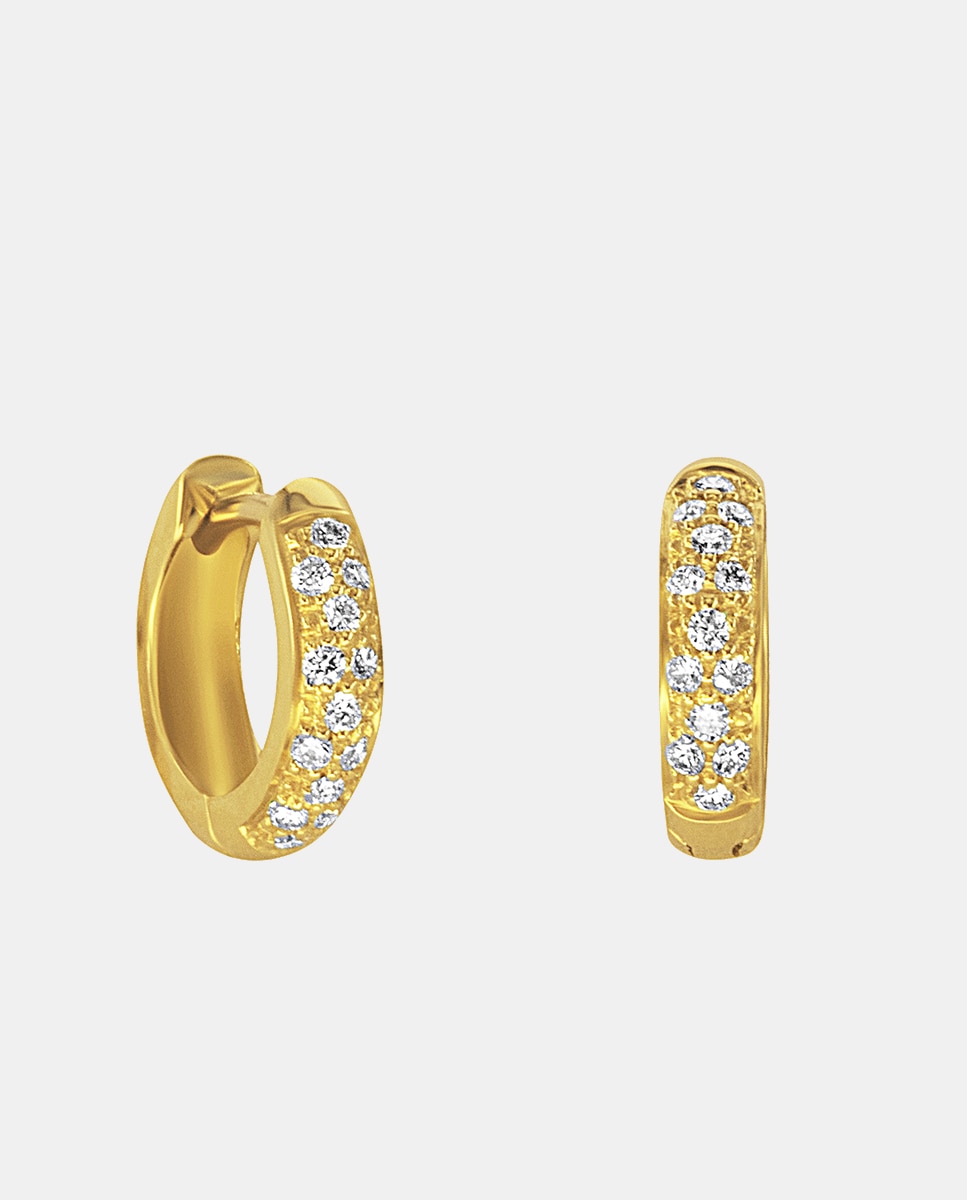 Imagem 0 de Brincos de Ouro e Diamantes
