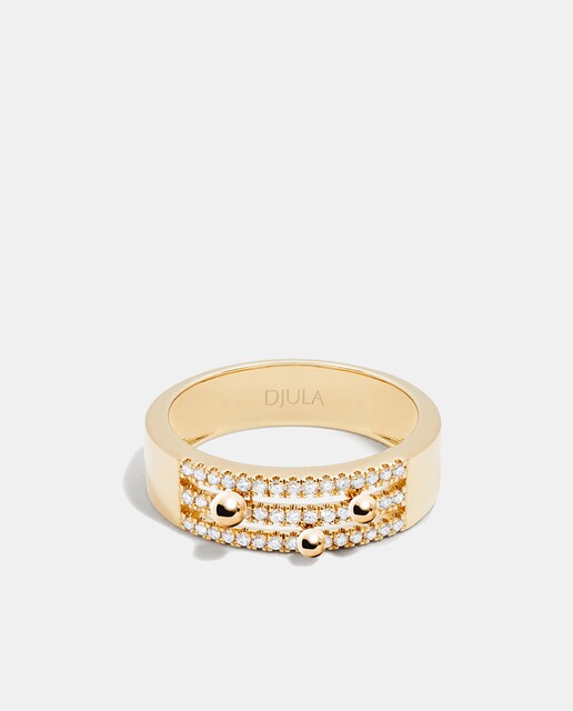 Imagen 0 de Anillo Cosmic Spell de oro y diamantes