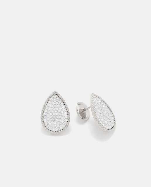 Imagen 0 de Pendientes de oro y diamantes