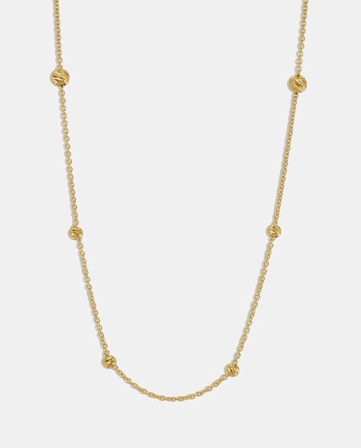 Collar de oro amarillo