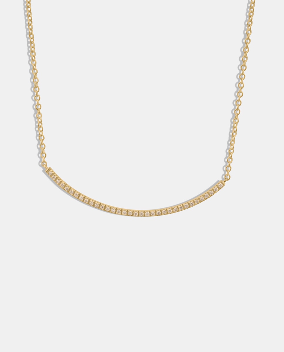 El Corte Inglés - Collar de oro y diamantes.
