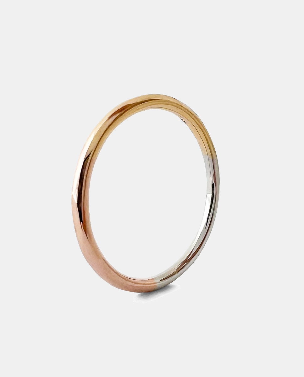 Imagen 1 de Anillo Rainbow de oro tricolor - Sansoeurs - Multicolor Multicolor