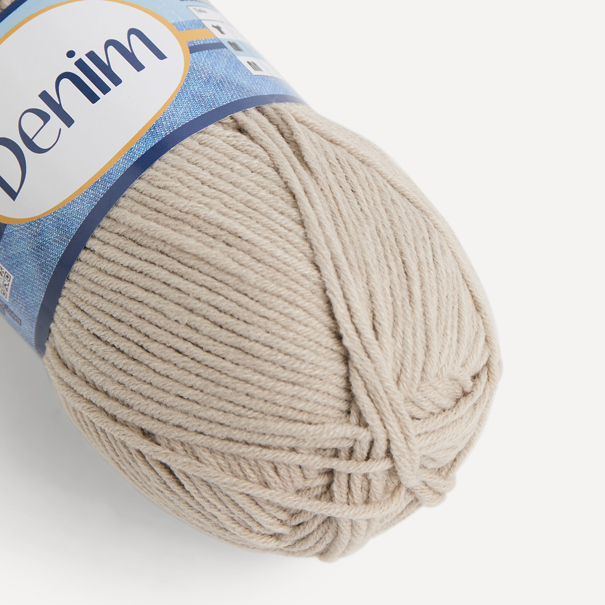Novelo de Lã de Mistura 100 g - Ganga Bege-3