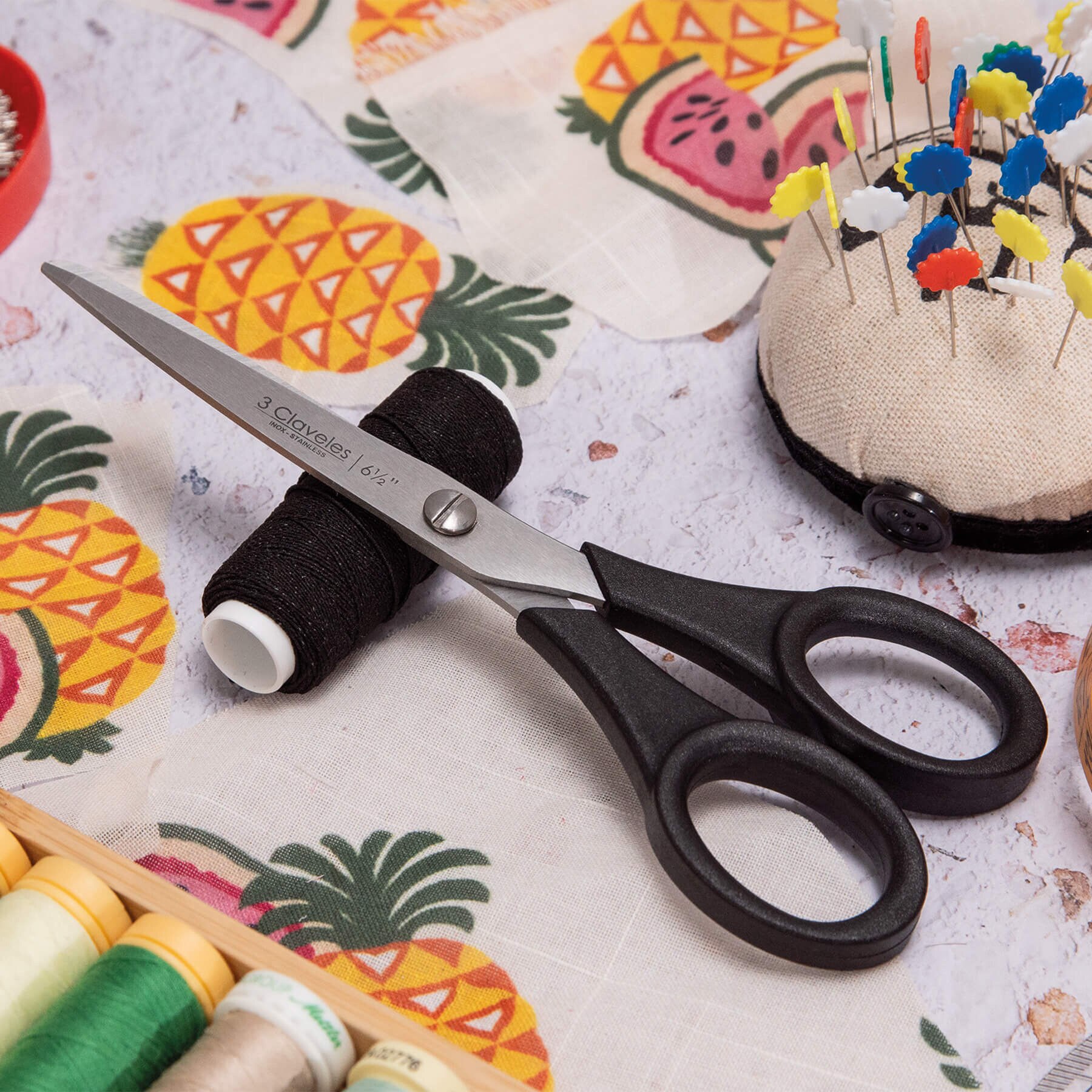 Tesoura Multiusos - 16,5 cm Aço-2