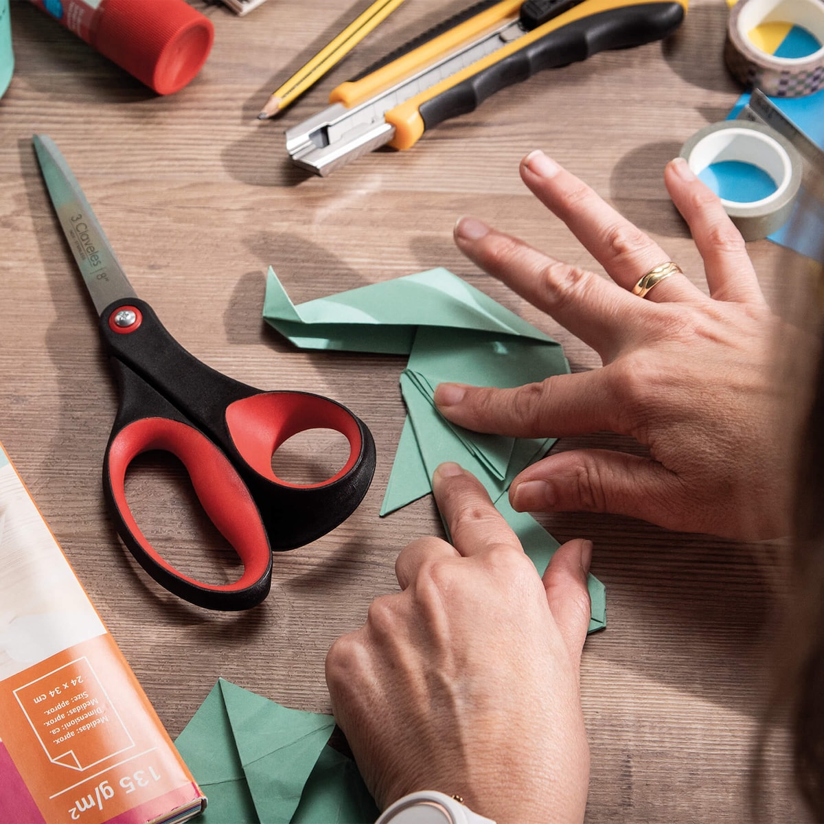 Tesoura Multiusos - 20 cm Aço-3