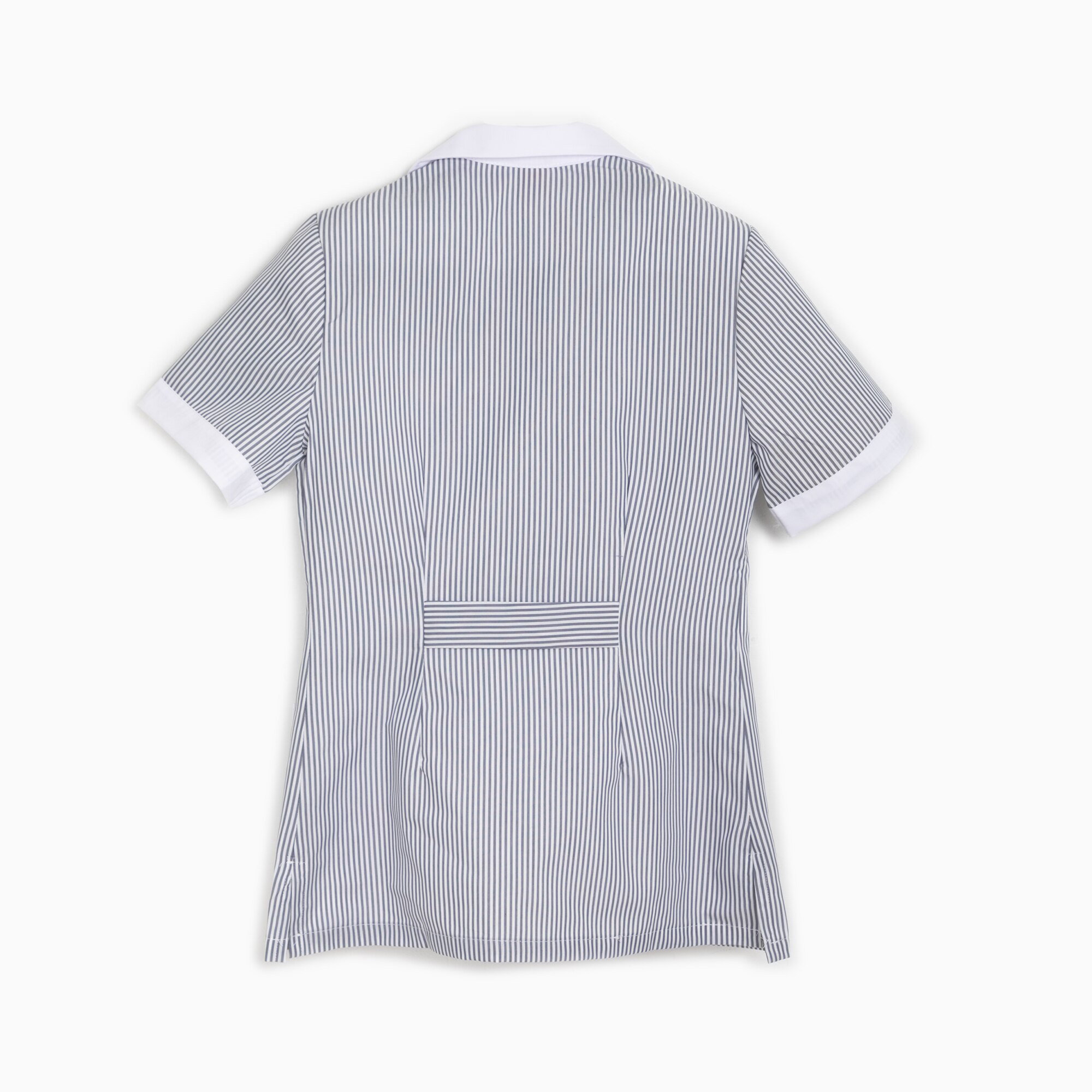 Casaca para uniforme de servicio doméstico de rayas Lerma Creyconfe - Gris S Gris-2
