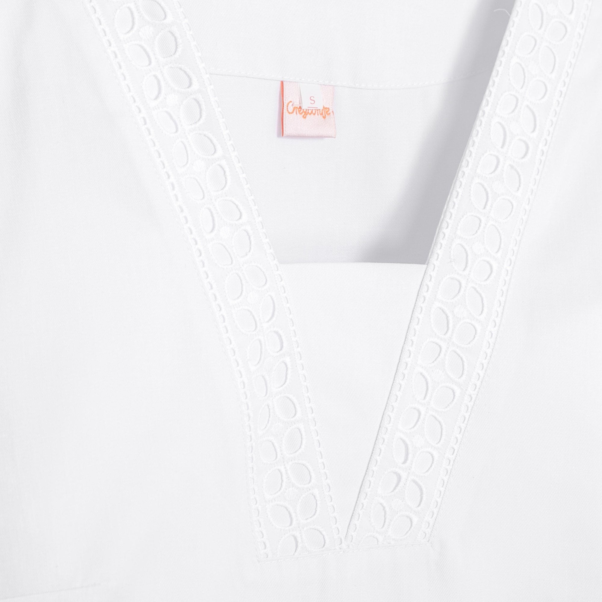 Casaco para Uniforme com Manga Curta Torino Branco-3
