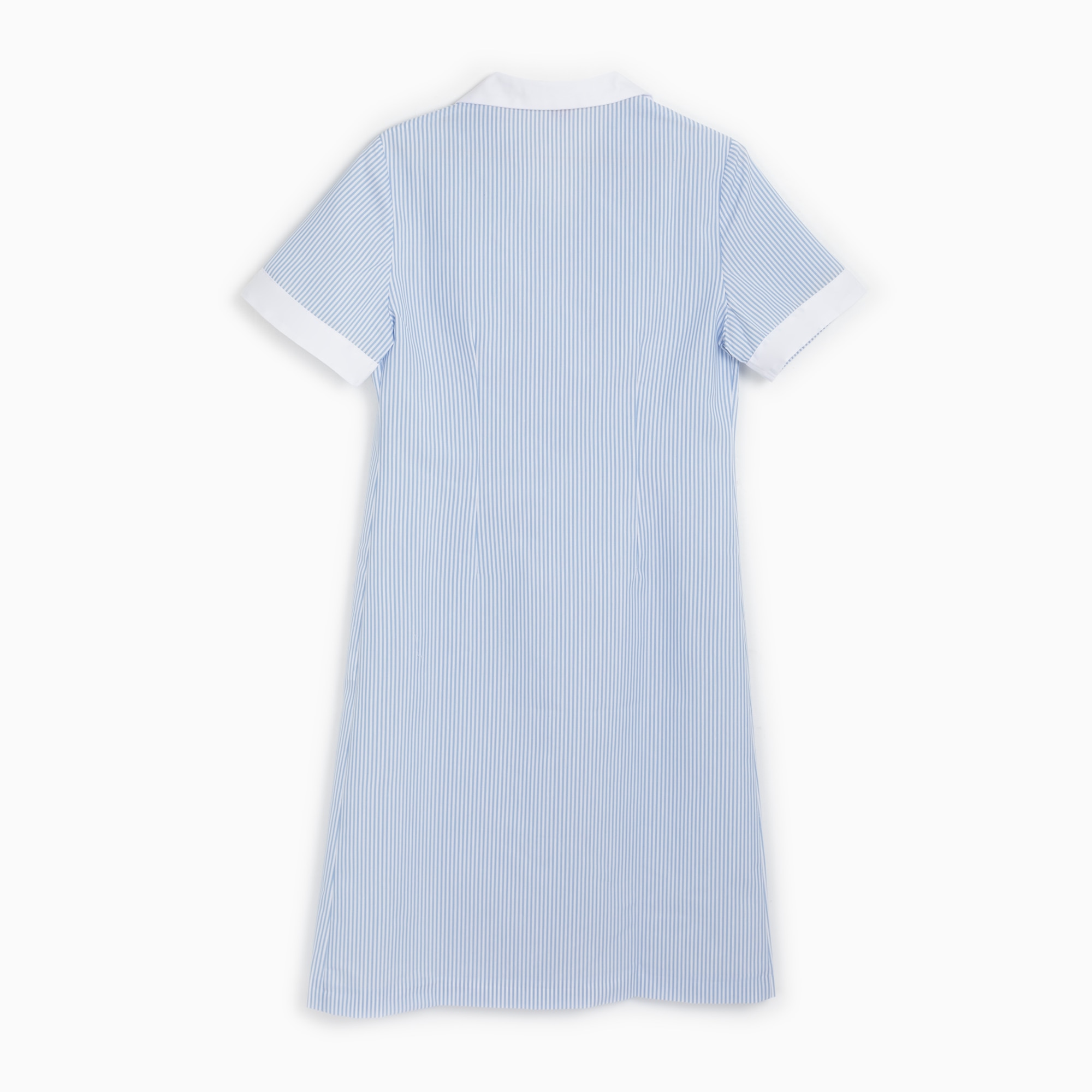 Uniforme Completo às Riscas para Trabalho Doméstico Hellín Azul-3