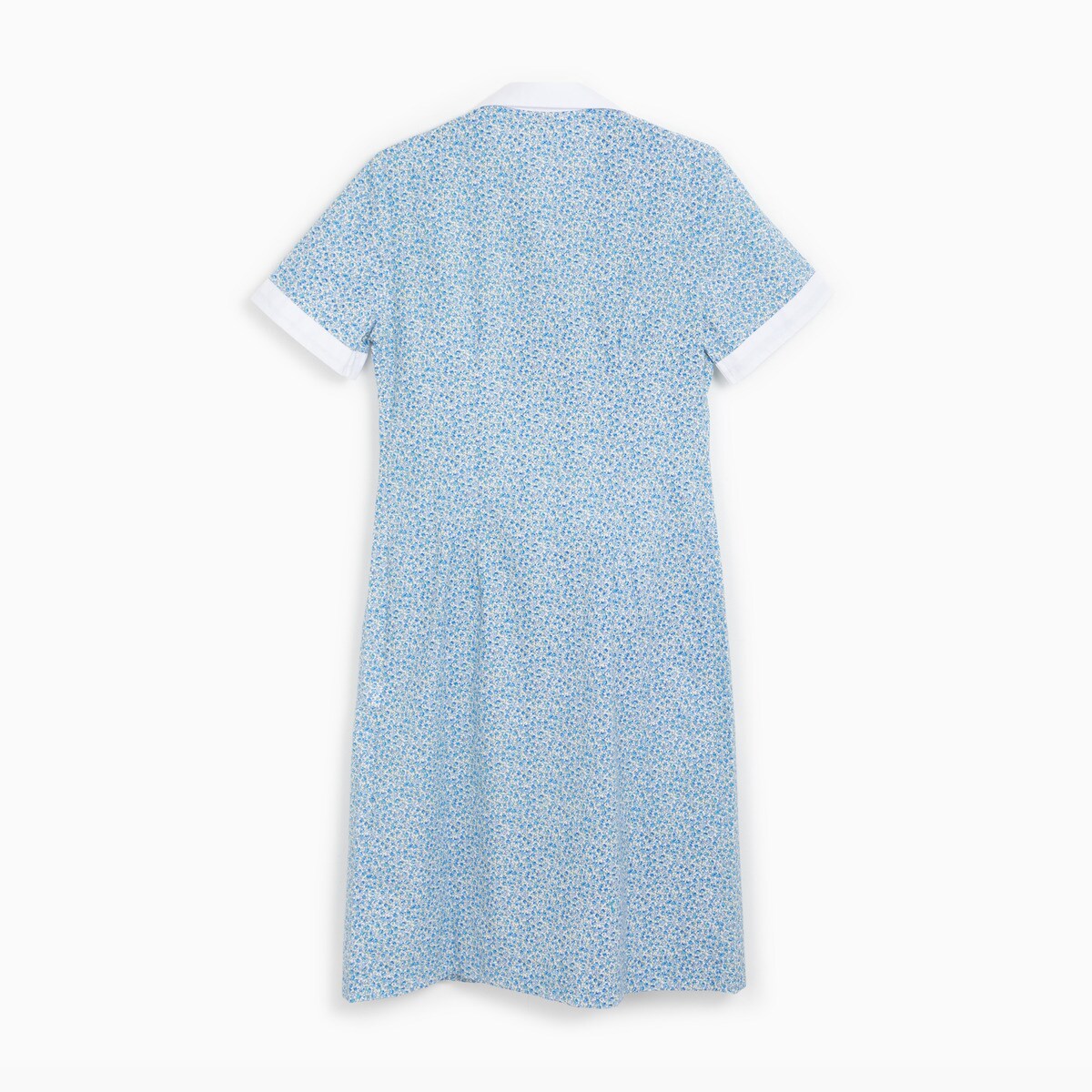 Uniforme para Trabalho Doméstico com Estampado Floral Hellín Azul-3