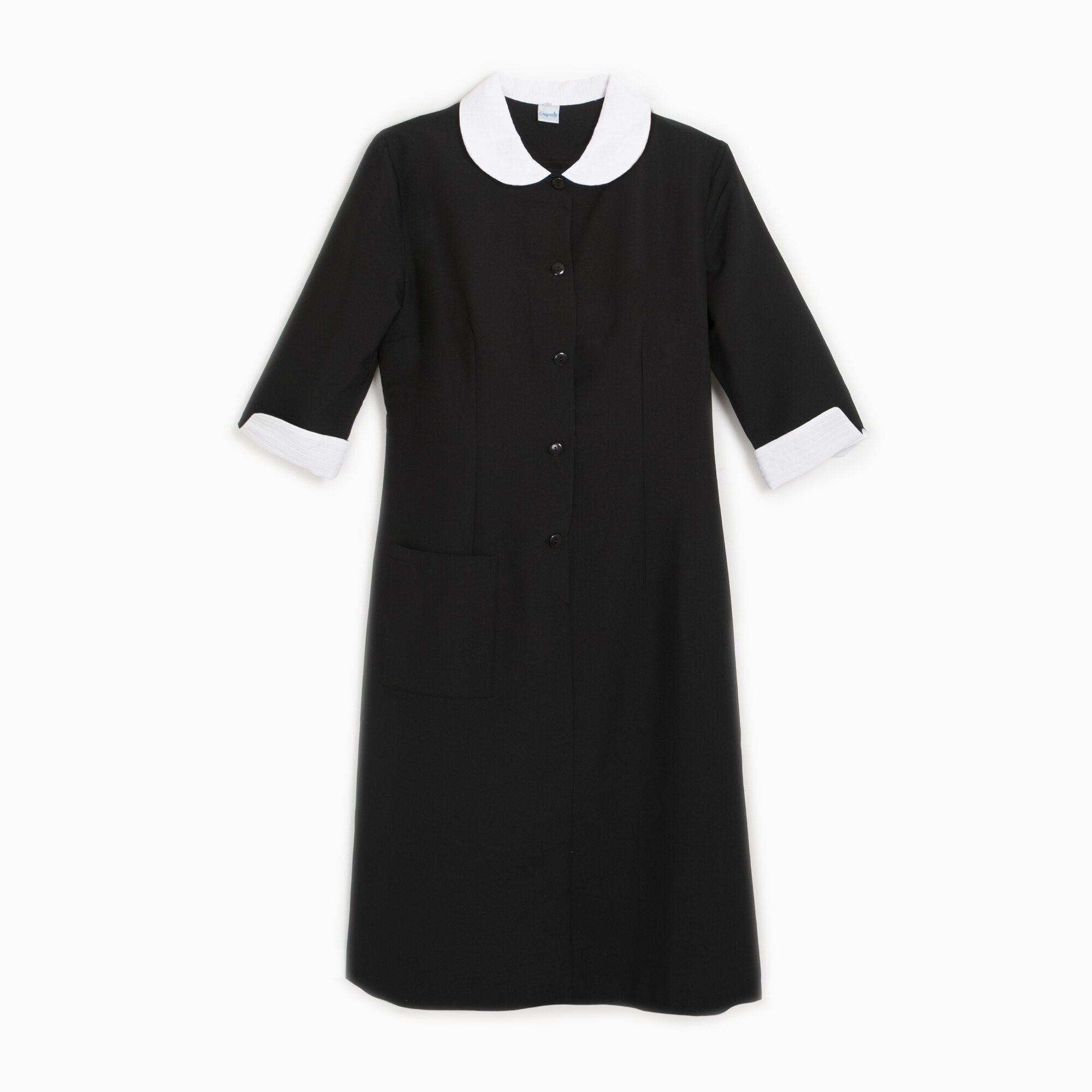 Uniforme de Trabalho Doméstico Bilbao Preto-2