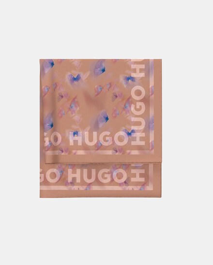Fular estampado con dibujos multicolor · Hugo · El Corte Inglés